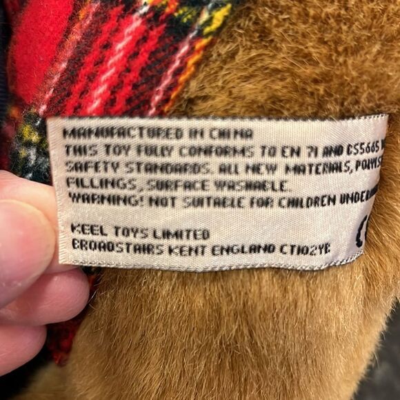 Keel Toys Simply Soft Collection Bears of Scotland 13" Stuffed Animal Pl… - Picture 8 of 9